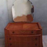Austin suite oak dressing table 1960
