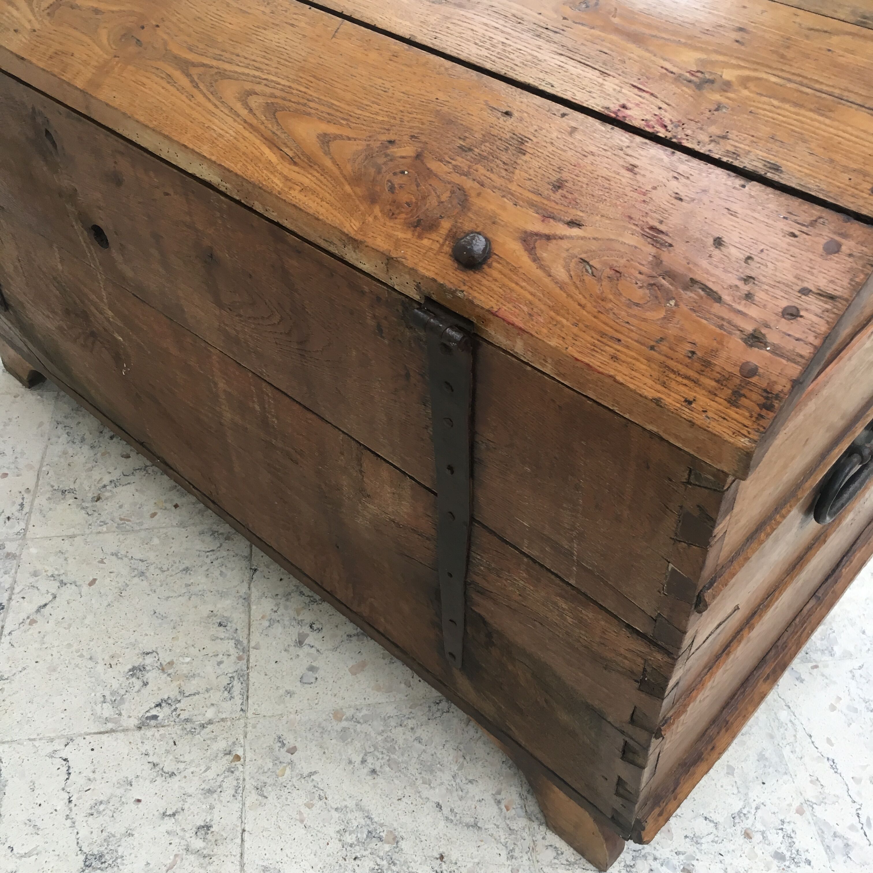 Wooden chest