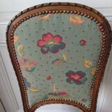 Sept chaises anciennes de style louis XVI