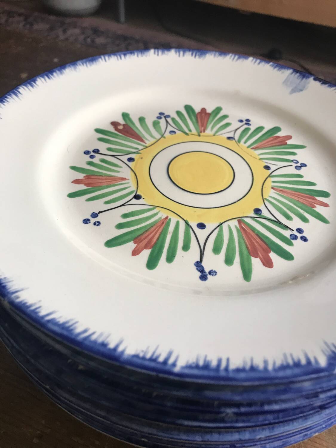 8 Longchamp Jean Marie model dinner plates