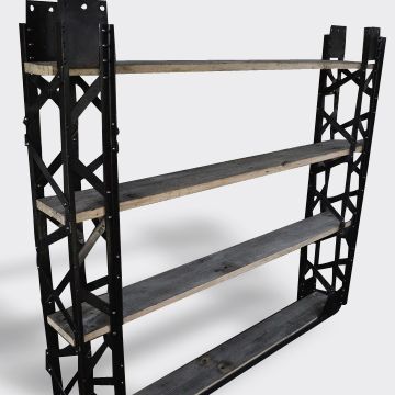 Eiffel riveted shelf