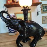 Vintage elephant lamp