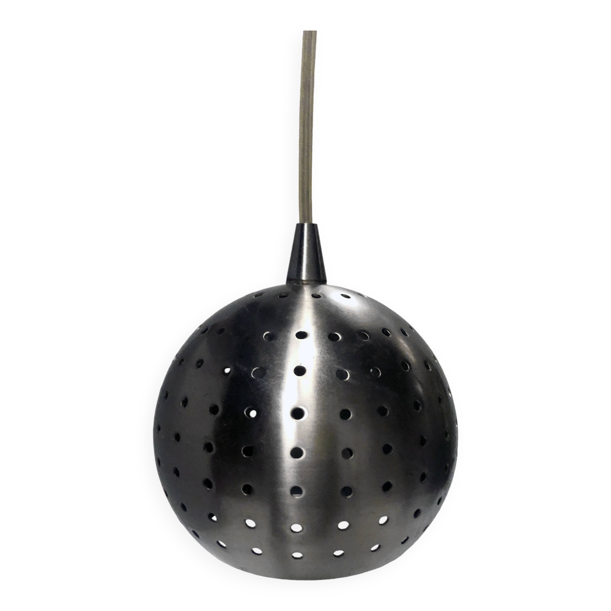 Vintage Suspension • Brushed Steel • Carini • Post Space Age • 1980