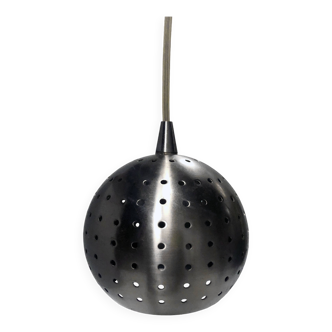 Suspension Vintage • Acier Brossé • Carini • Post Space Age • 1980