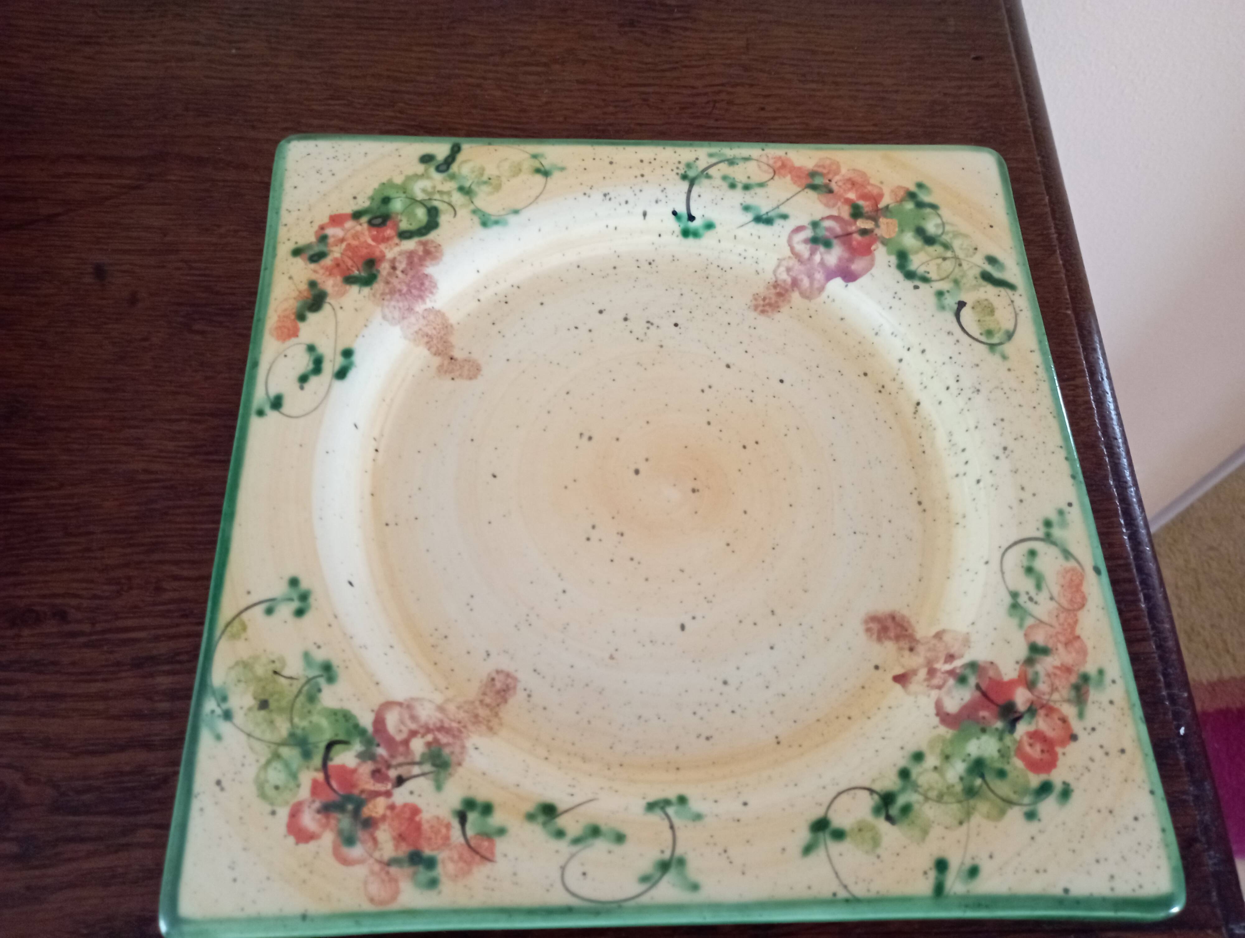 Assiette céramique Vallauris