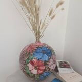 Openwork ball vase, Paul Lecomte