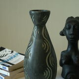 Ceramic vase GERUNDA SPAIN vintage brutalist