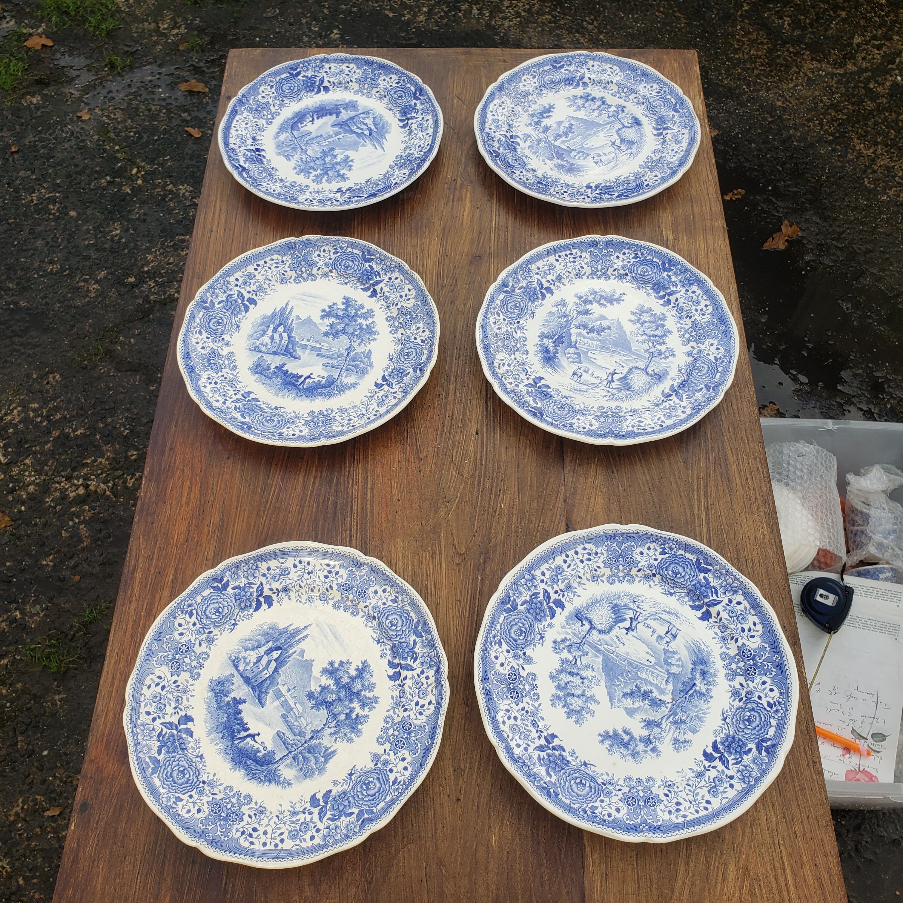 24 flat plates Villeroy and Boch model Bungerland