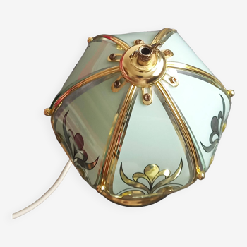 petite lampe vintage style vitraux Tiffany