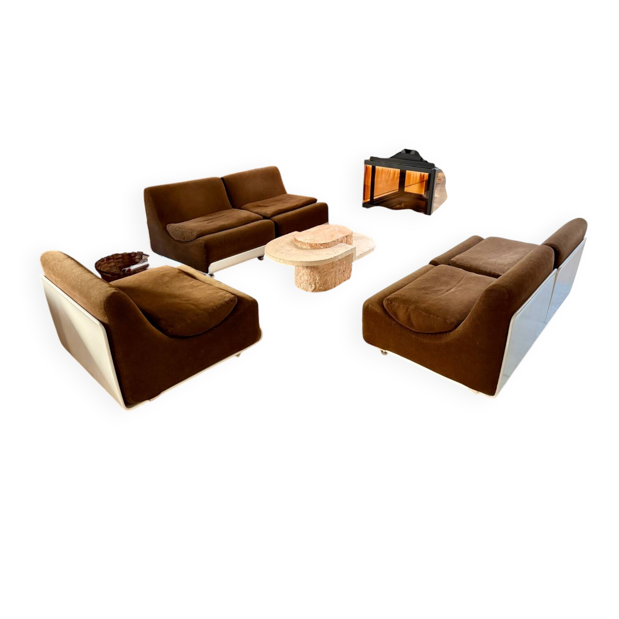 Fauteuil /canape cor Orbis luigi colani vintage années 70