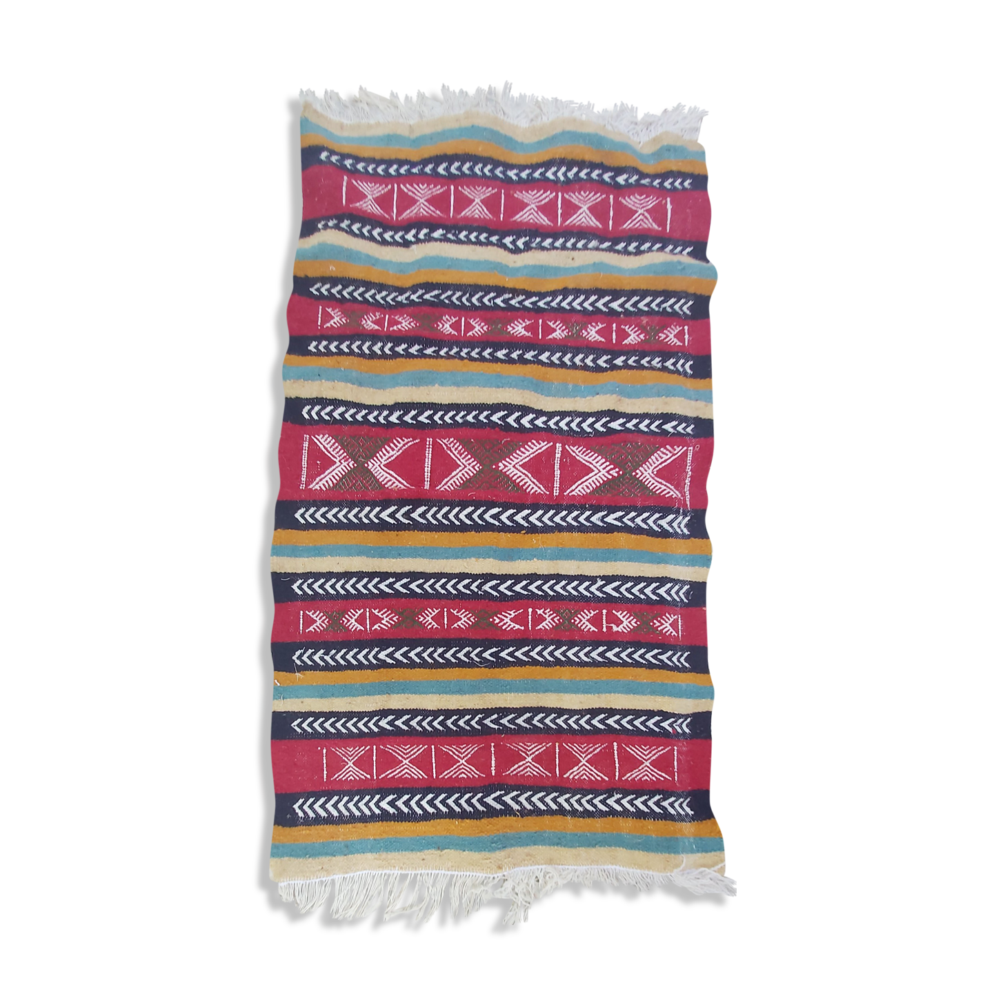 Traditional handmade ethnic carpet 100-55cm