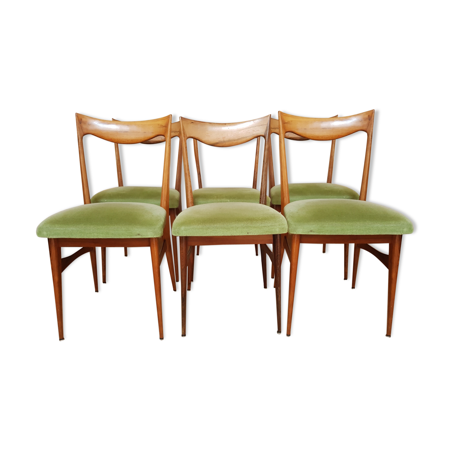 Lot of 6 vintage chairs