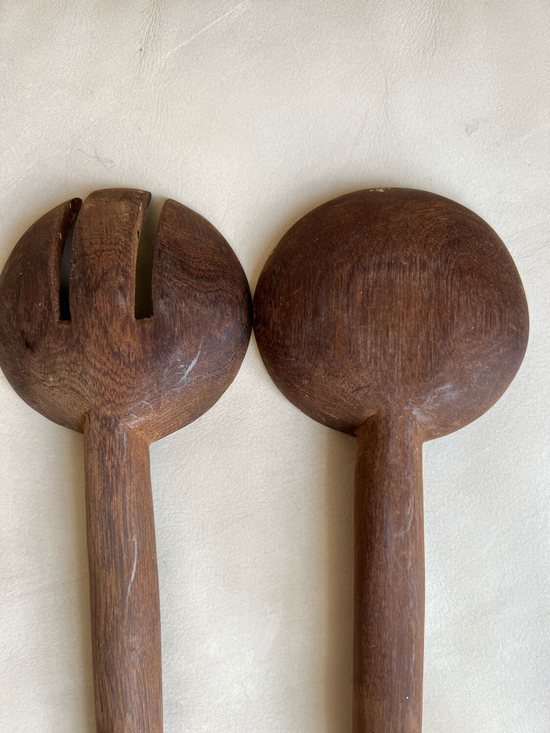 Wooden service cutlery