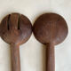 Wooden service cutlery