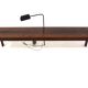 Minimalist rosewood bench, Sweden, 1960