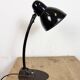 Industrial Black Enamel Bauhaus Desk Lamp, 1930s