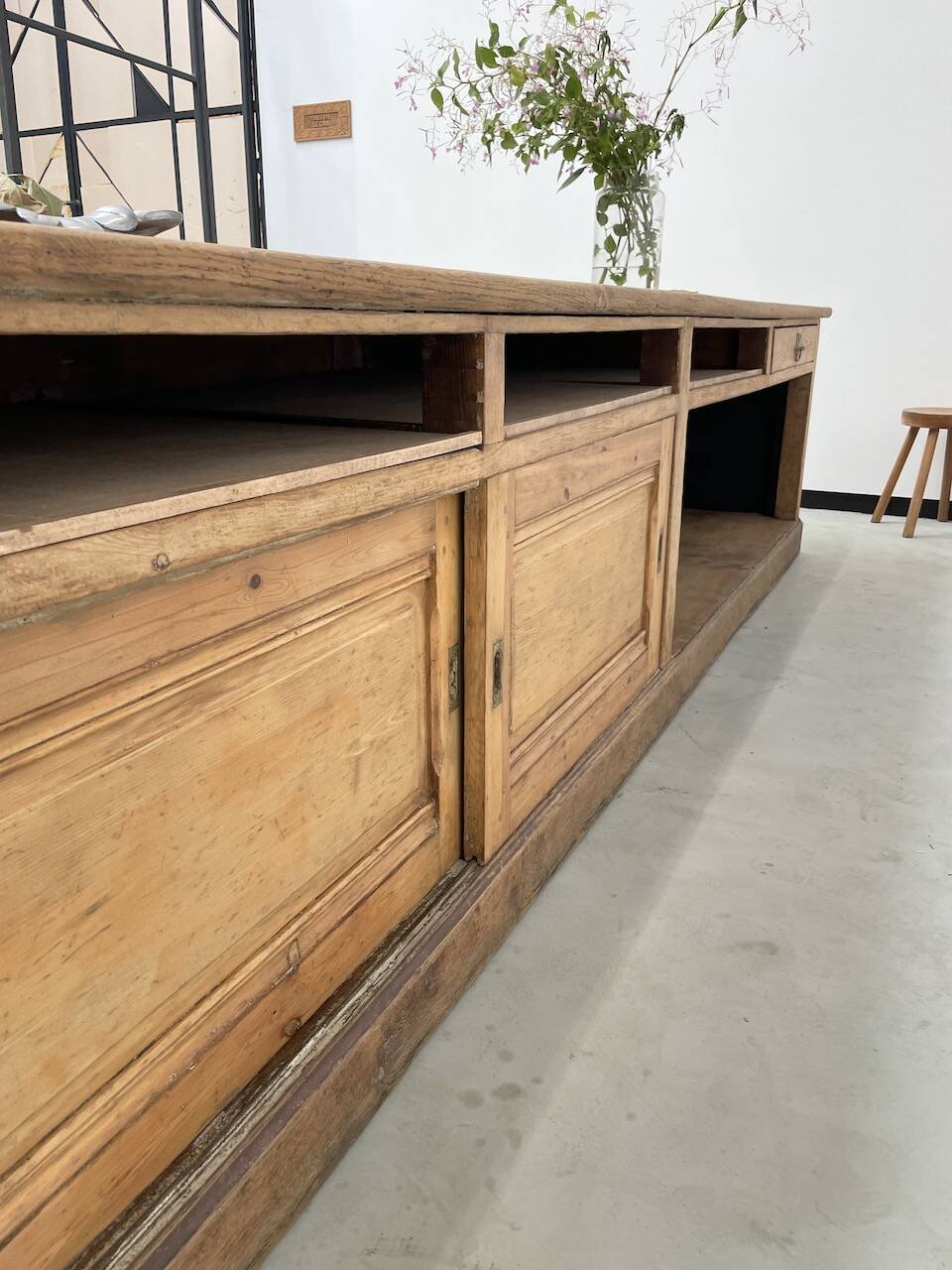 XXL oak and pine counter 350cm