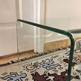 Table basse minimaliste en verre