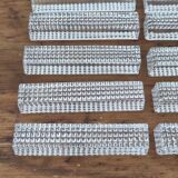 Lot porte couteaux Verre
