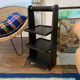 Wooden shelf harness signed Quimper HB