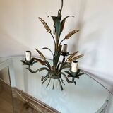 Ear of wheat chandelier from Maison Masca