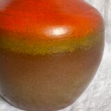 Vase ball glazed glazed gradient signed SS