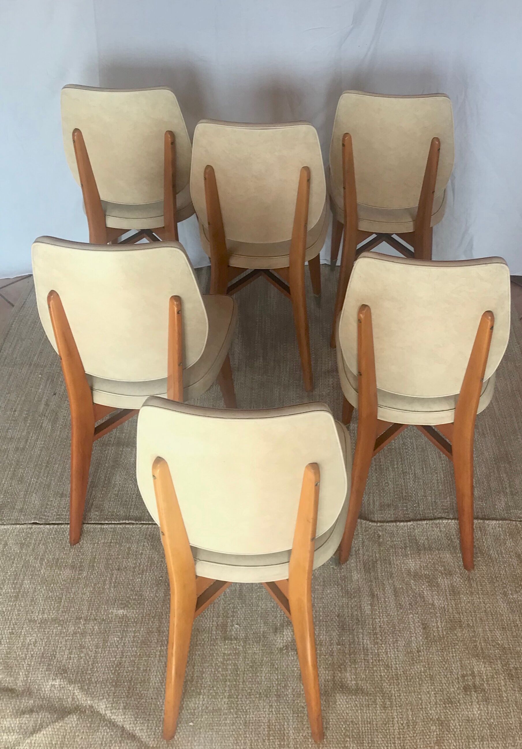 Set of 6 chairs 50s/60s