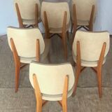 Set of 6 chairs 50s/60s