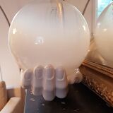 Hand ceramic wall lamp