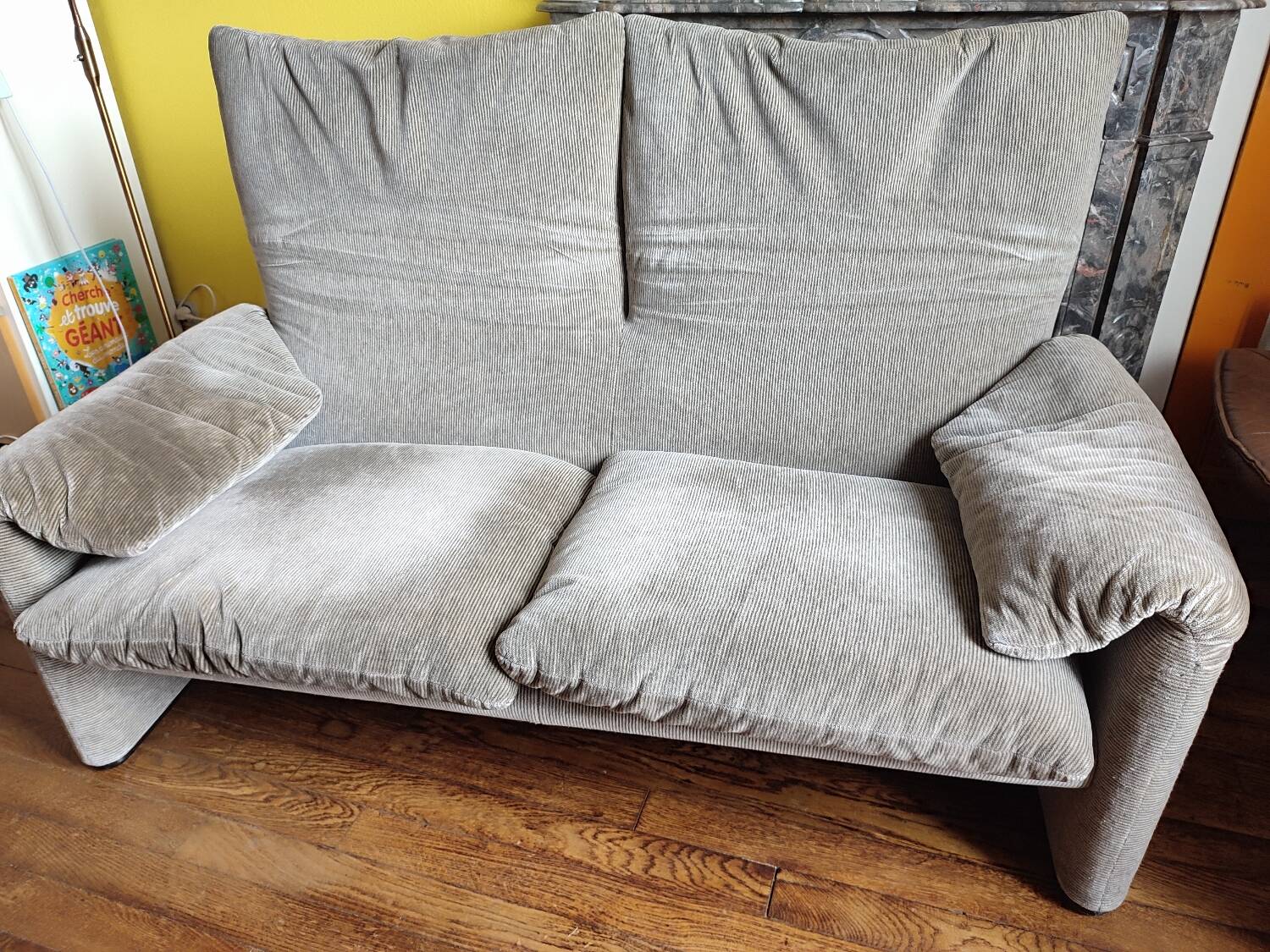 Cassina Maralunga vintage sofa