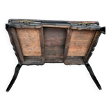 Louis XV Style Flat Desk Black Lacquered 19th Century