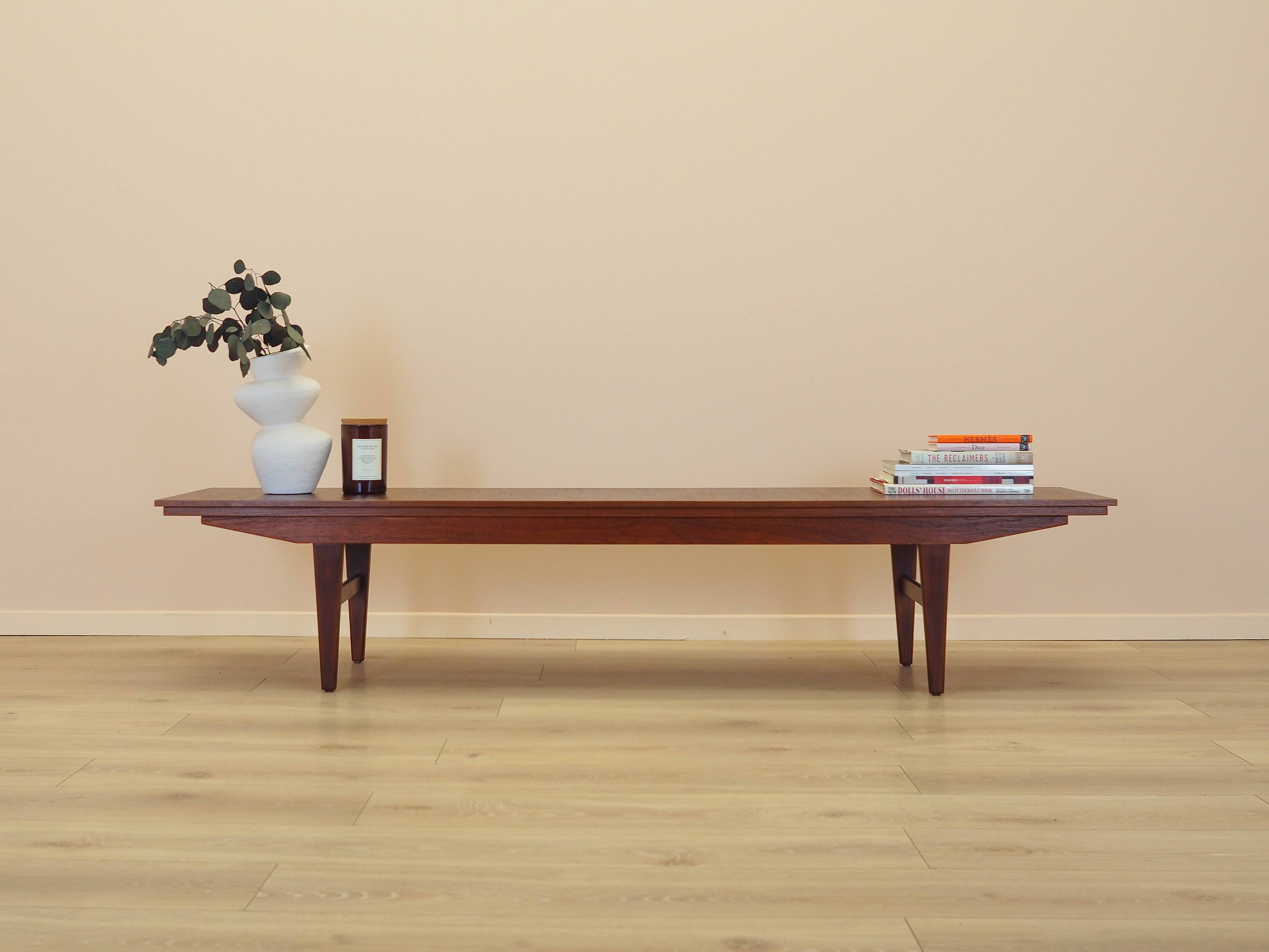 Meuble bas en teck, design danois, années 1970, fabriqué au Danemark