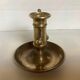 Brass cellar rat candle holder with its fly