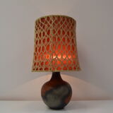 Mid-century Ceramic Table Lamp,1970's.