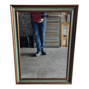 miroir en bois, 1980