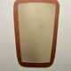 Scandinavian teak wood mirror, circa 1950 / 1960