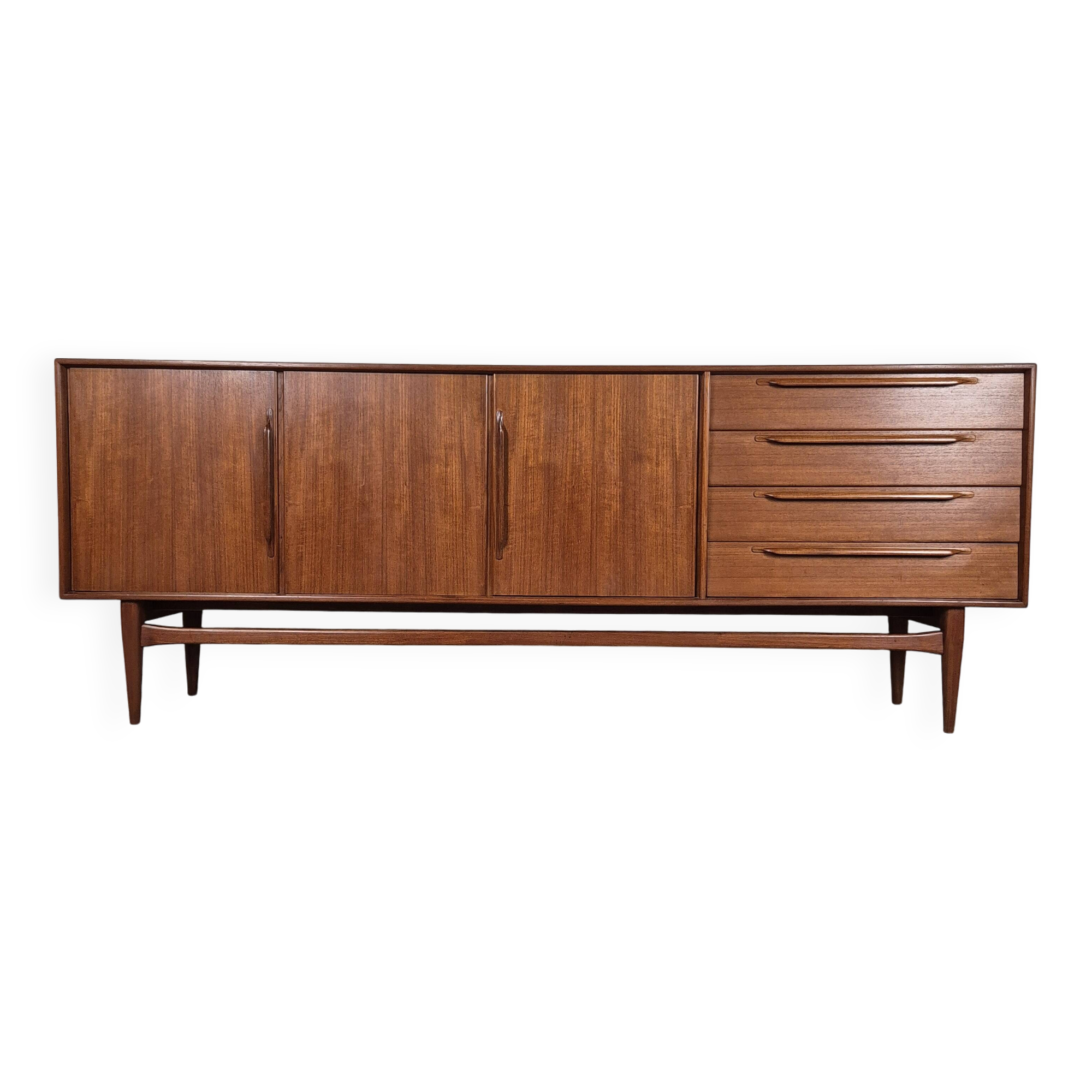 Heinrich Riestenpatt German design vintage sideboard from the 60s