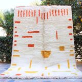 Handmade traditional wool rug size 100 x 200 cm