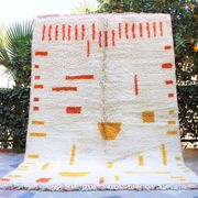 Handmade traditional wool rug size 100 x 200 cm