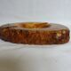 Caramel ocher alabaster ashtray Romano Bianchi Italy