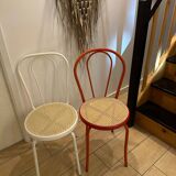 Pair of vintage bistro chairs