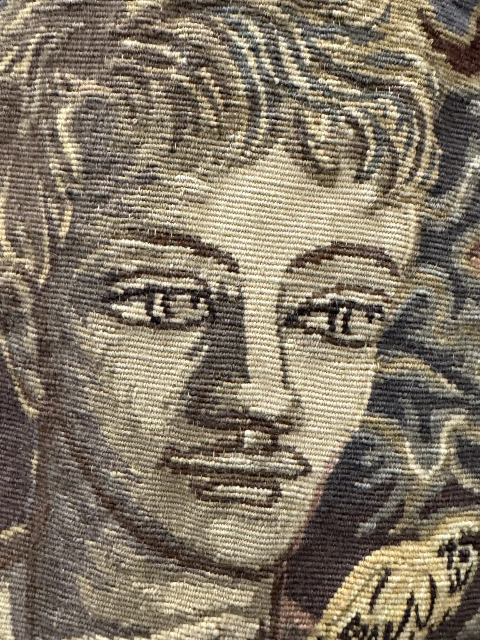 Aubusson tapestry "Orpheus Charming the Birds" Élie Grekoff, Pinto Workshop