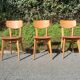 Serie de 3 chaises design g