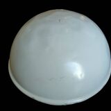 Vintage design table lamp Erco white metal
