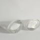 Large White Crystal Glass Table Lamps, Carl Fagerlund, Orrefors, 1960, Set of 2