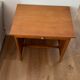 1950s vintage children's desk in light oak
