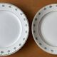8 antique flat plates in Nimy earthenware