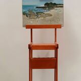 Landscape sea Brittany signed