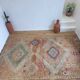 Large vintage Beni M'Guild Berber rug
