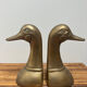 Serre-livres Canards en laiton